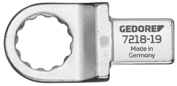 Silmukka-avainpää 14 x 18 mm - 27 mm, Gedore