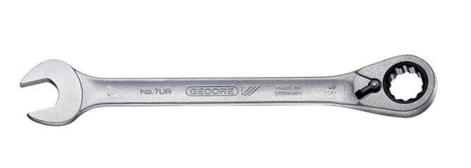 Räikkälenkkiavain suunnanvaihdolla 24 mm, Gedore