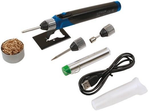 Juotinsarja USB ladattava 30 W, Laser