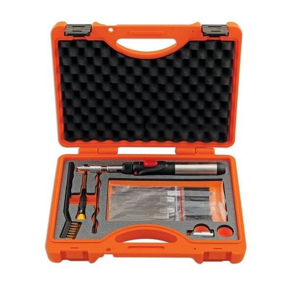Muovinkorjaussarja (kaasutoiminen), Power Tec 92418 Kaasutoiminen muovinkorjaussarja