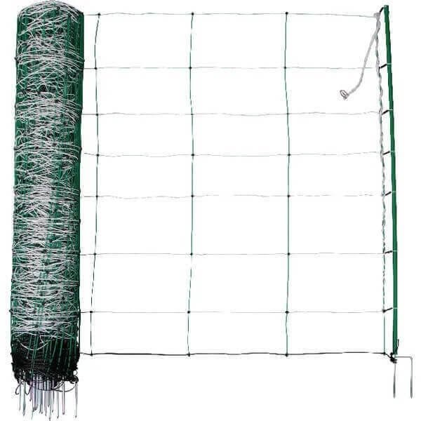 Lammasverkko 90 cm, sähkö, kaksipiikkinen, 50 m, Ako