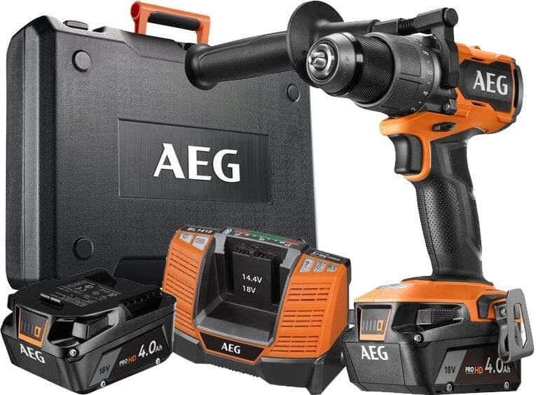 Akkuporakone paketti 18V, AEG