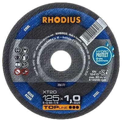 Katkaisulaikka XT20 125 x 1,5 mm, Rhodius
