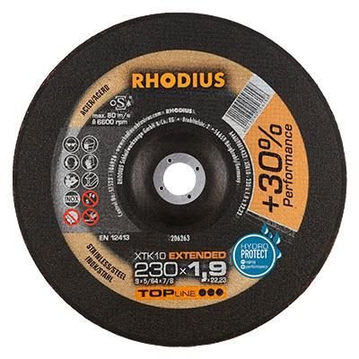 Katkaisulaikka XTK10 230 mm, Rhodius