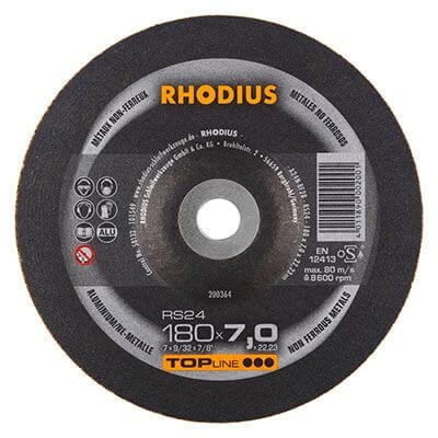 Hiomalaikka RS24 180 mm, Rhodius