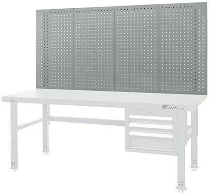 Reikälevytausta työpöytään 2000 mm, Boxo