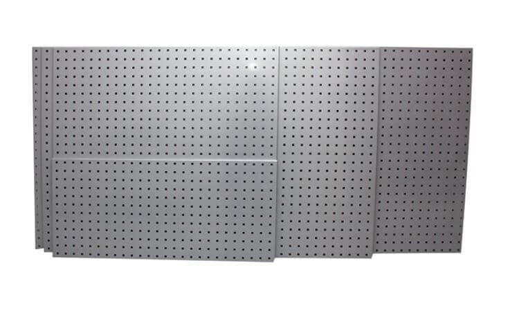 Seinälle kiinnitettävä reikälevy 454 x 1000 mm, Boxo