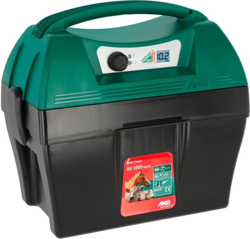 Akkupaimen Mobil Power AD 3000 Digital, Ako