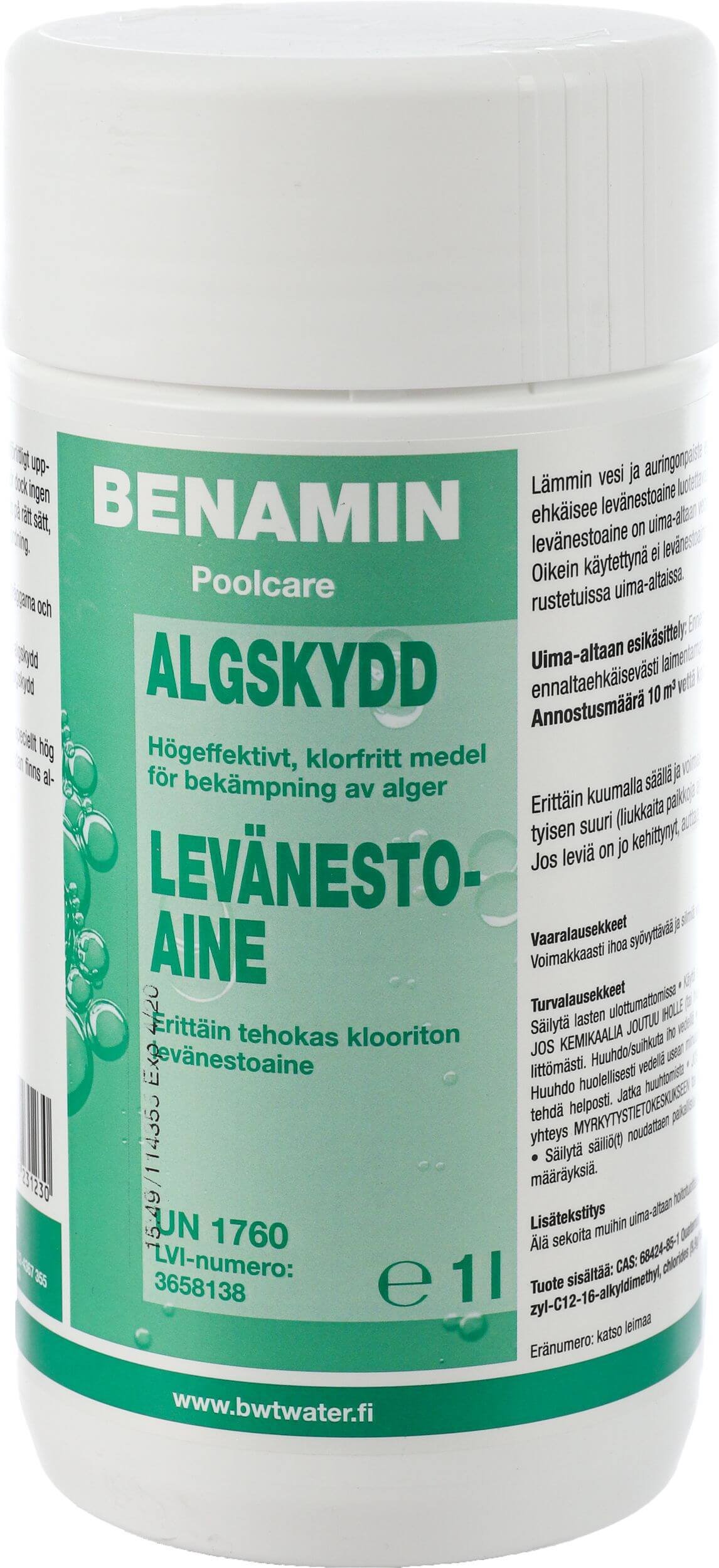 Levänestoaine 1 l, BWT