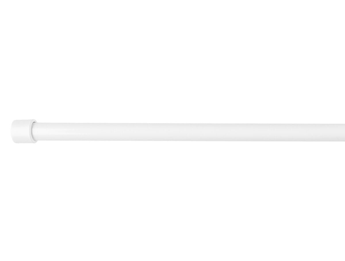 4Living Nova säädettävä verhotanko 120-210 cm valkoinen