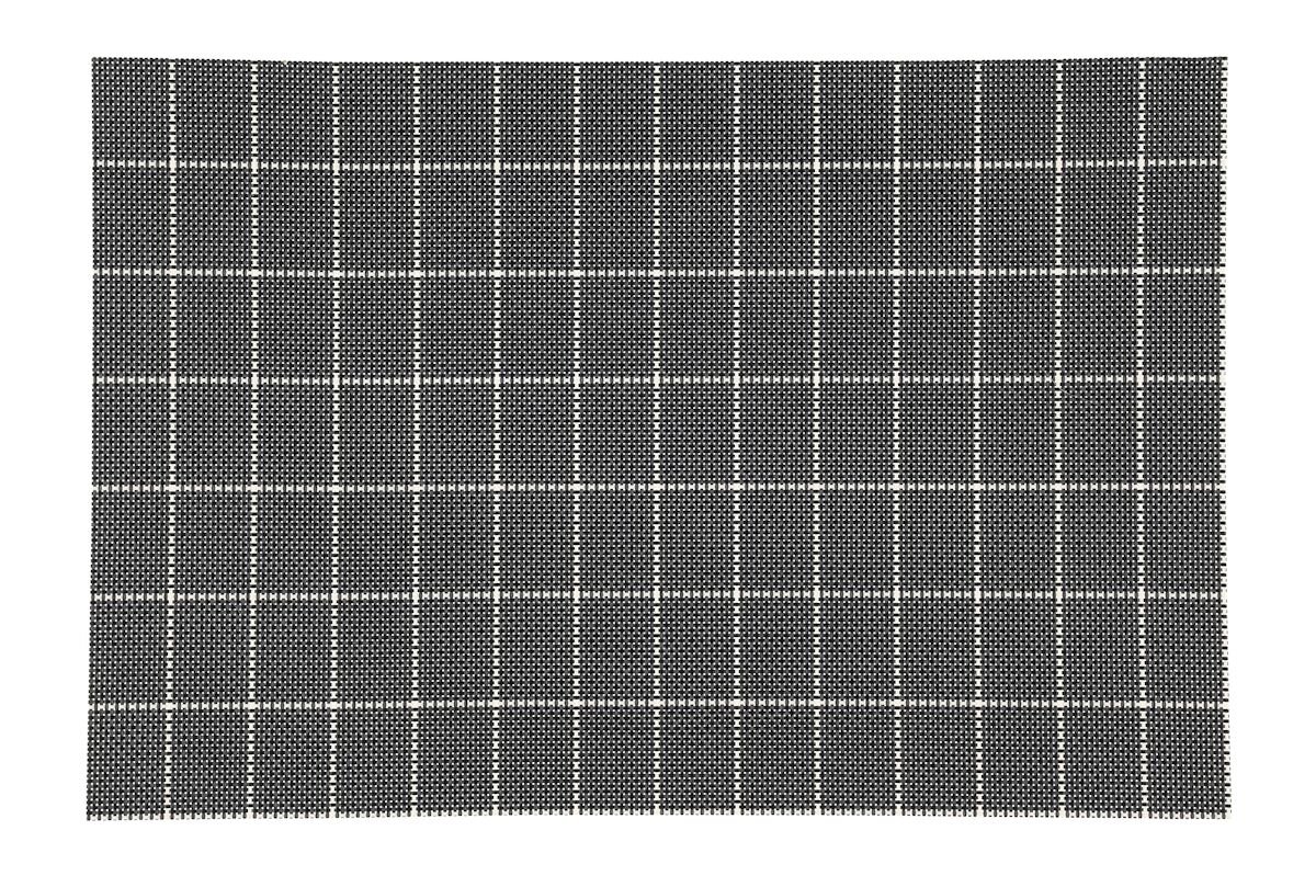 4Living Check pöytätabletti 30x45 cm musta