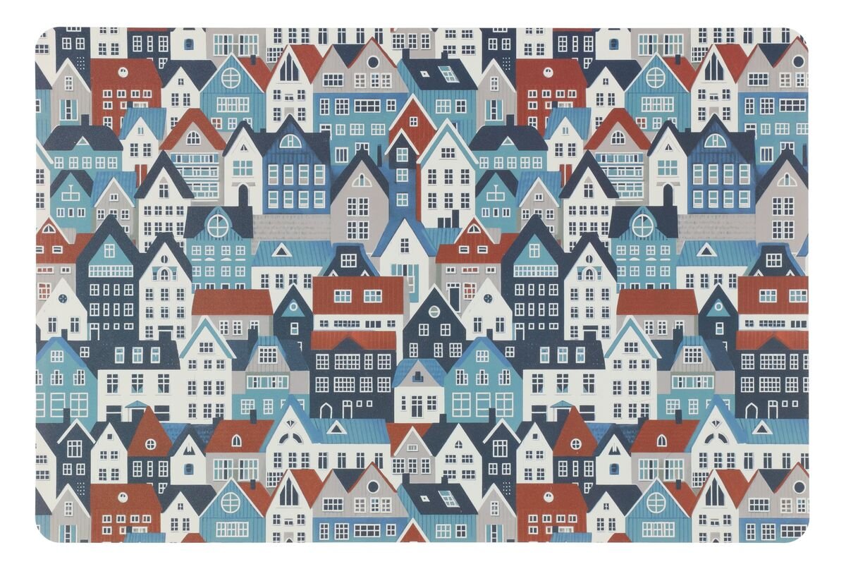 4Living Copenhagen tabletti 30x45 cm monivärinen