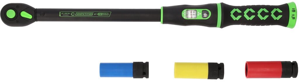 Momenttiavainsarja 1/2" (20–200 Nm) Competition, KS Tools