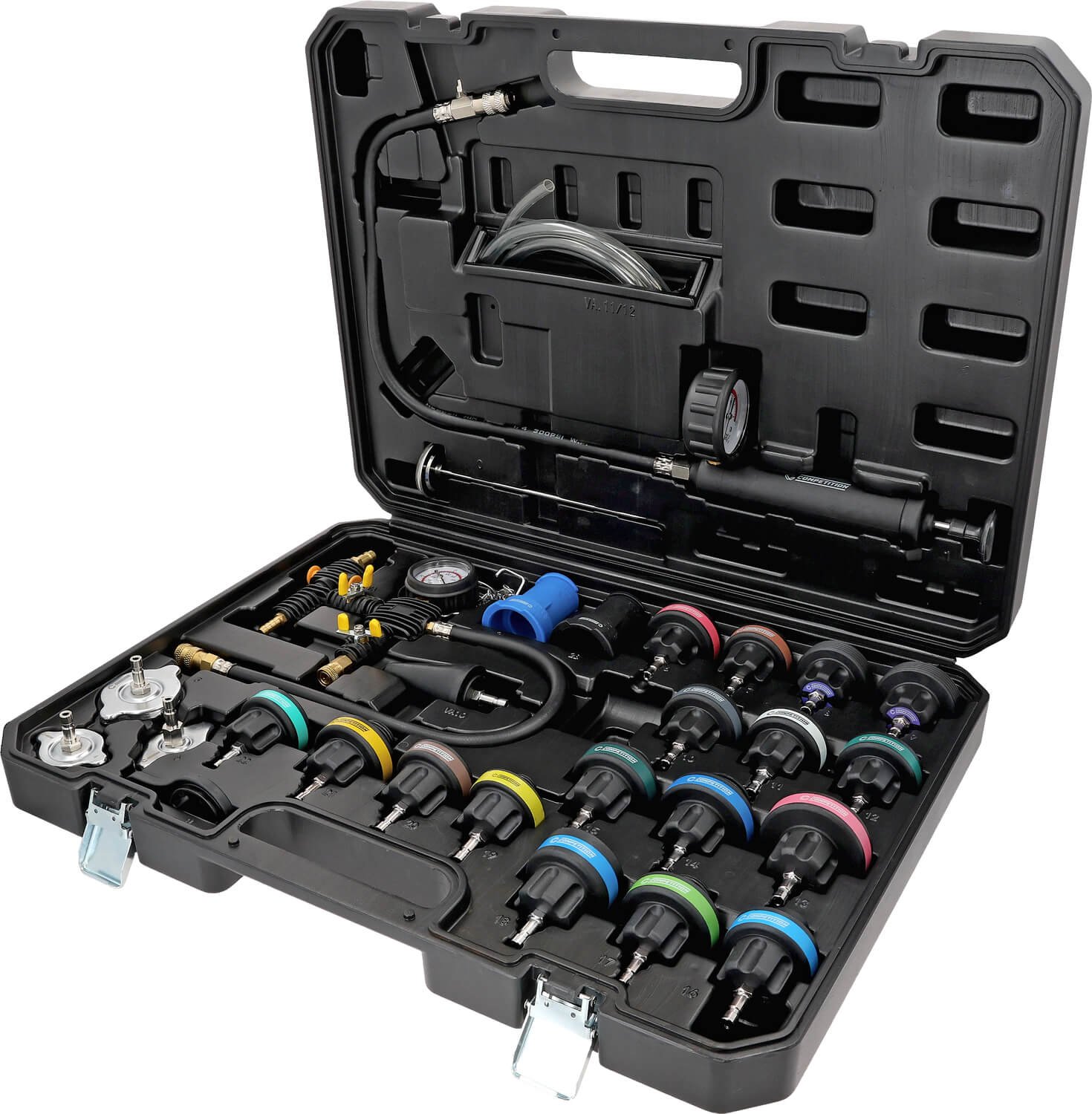 Jäähdytysjärjestelmän testisarja 27-osainen Competition, KS-Tools