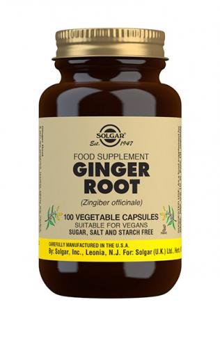 Solgar Inkivääri (Ginger Root) 520 mg 100 kaps 100 kaps