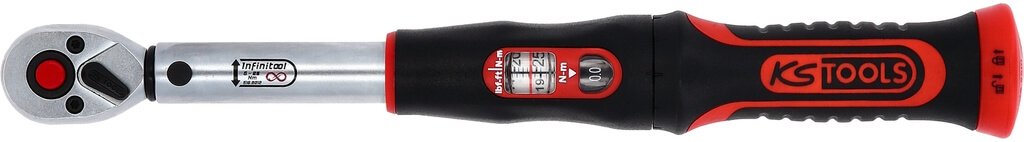 Momenttiavain 1/4" (5-25 Nm), KS-Tools