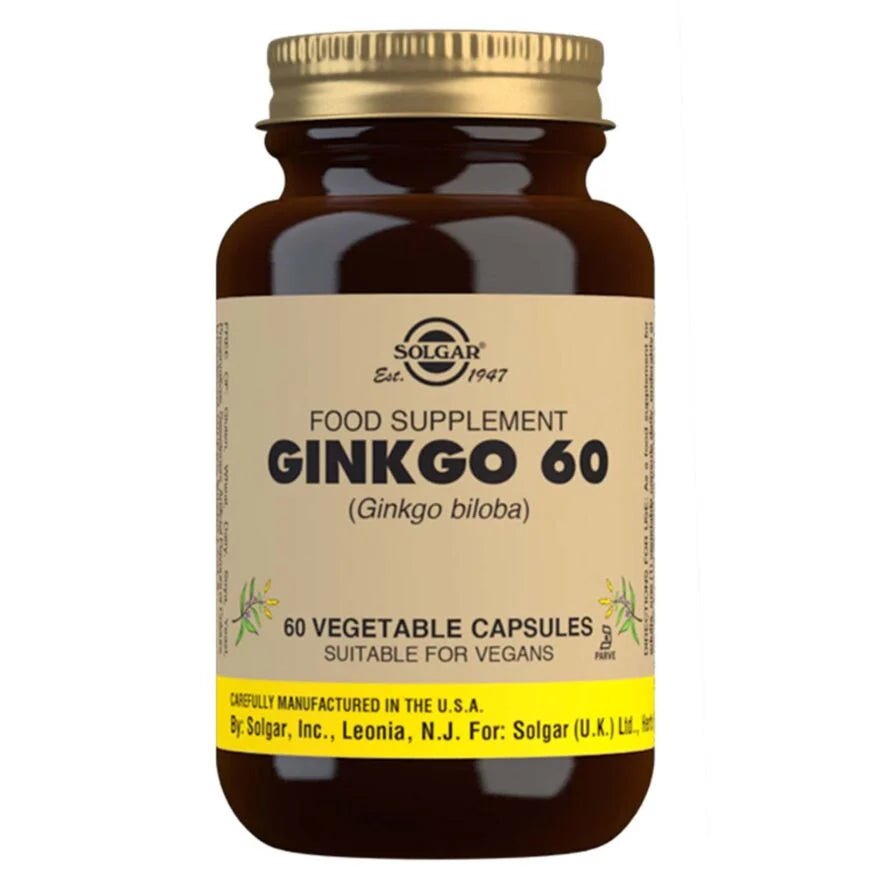 Solgar Ginkgo Biloba 60 kaps