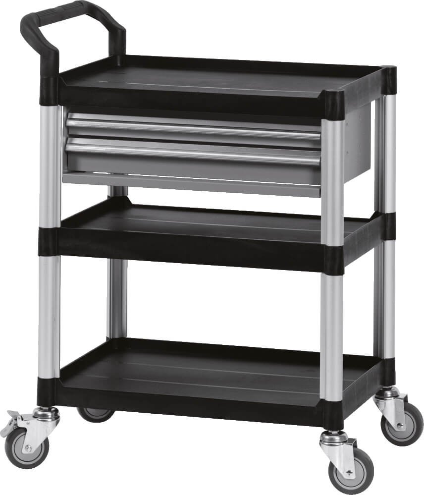 Huoltovaunu 2 vetolaatikolla 200 kg, KS Tools