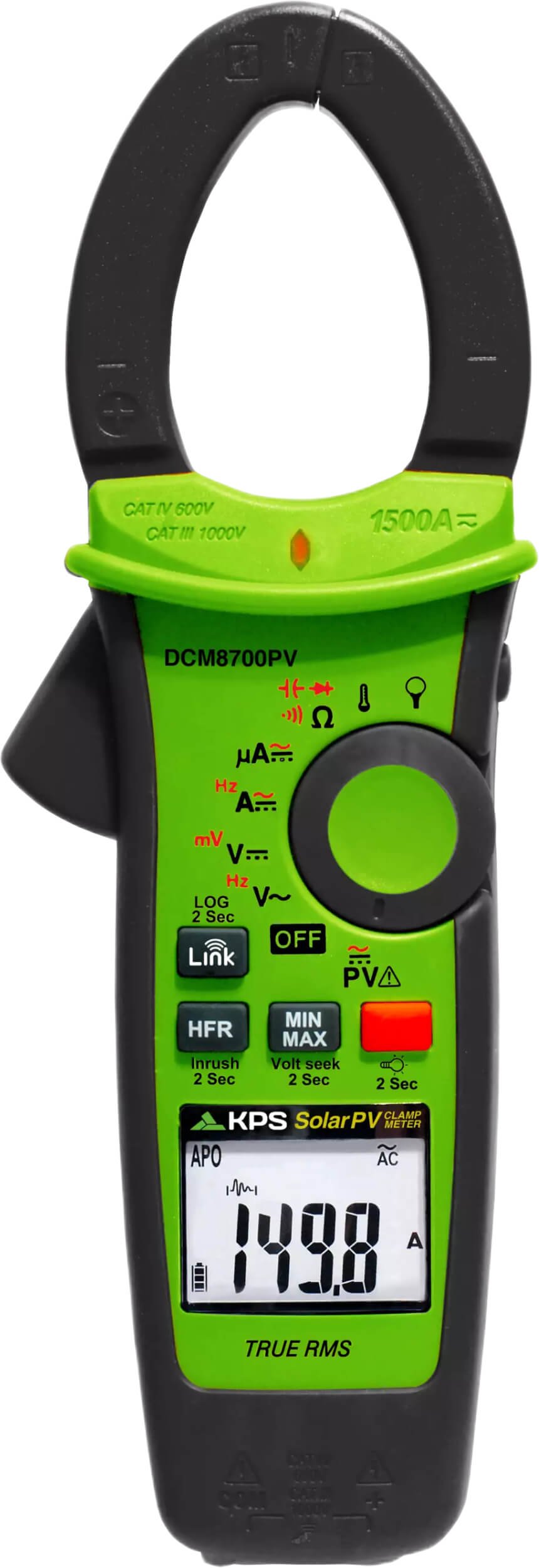 Pihtimittari aurinkosähköjärjestelmille DCM8700PV, KPS