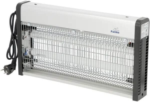 Elektroninen kärpäsansa (2 x 15 W), Farma
