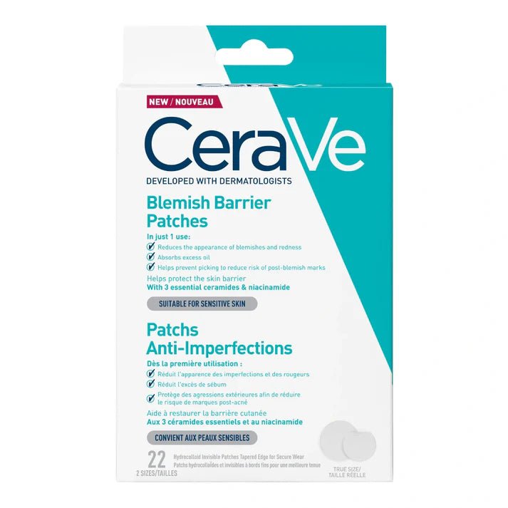 CeraVe Blemish Barrier Patch, finnilaastarit 22 kpl 22 kpl