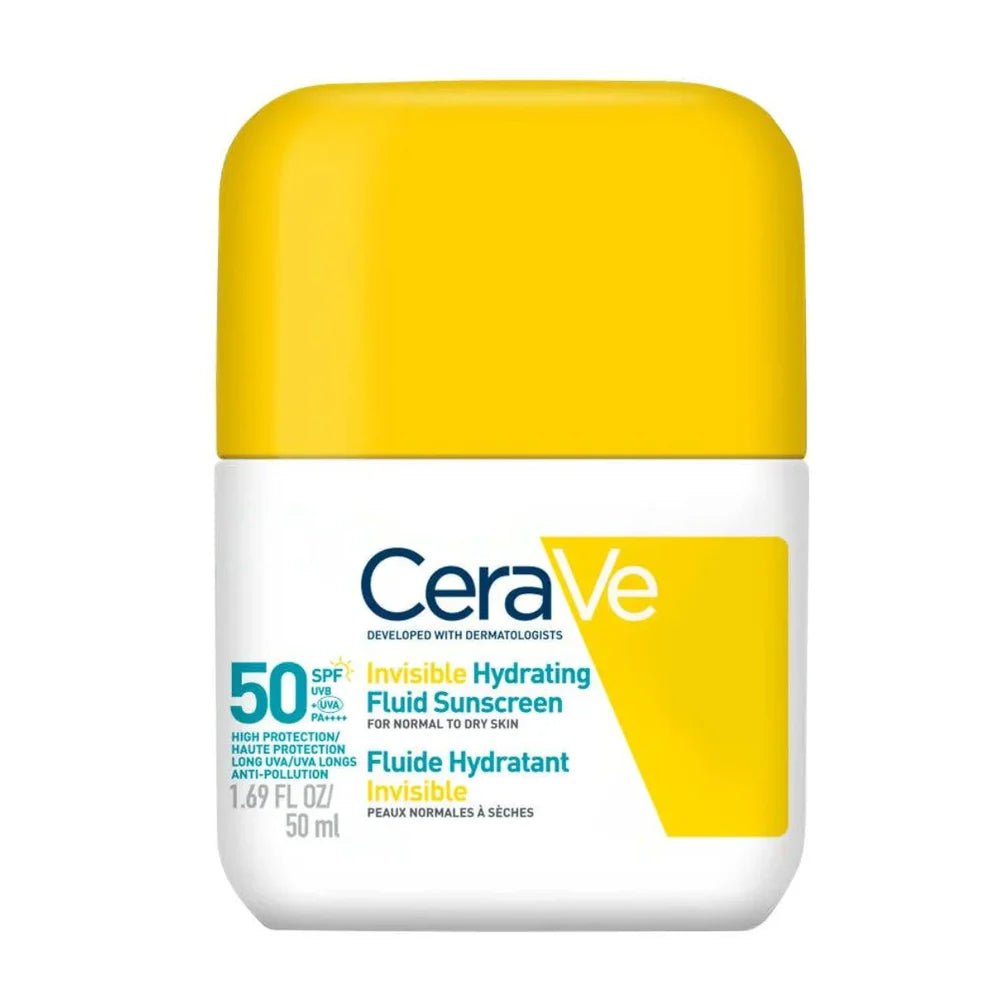 CeraVe Invisible Hydrating Fluid SPF50 aurinkosuojavoide kasvoille 50 ml 50 ml