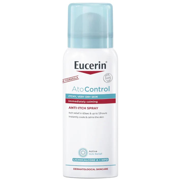 Eucerin Atocontrol Anti-Itch Spray, viilentävä suihke 50 ml