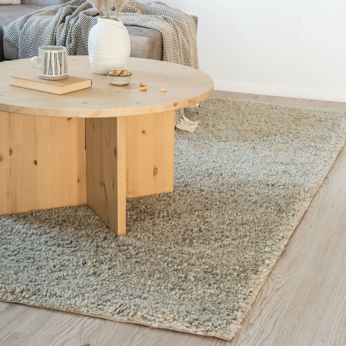 Hali villamatto 140x200 cm, lvalk/beige