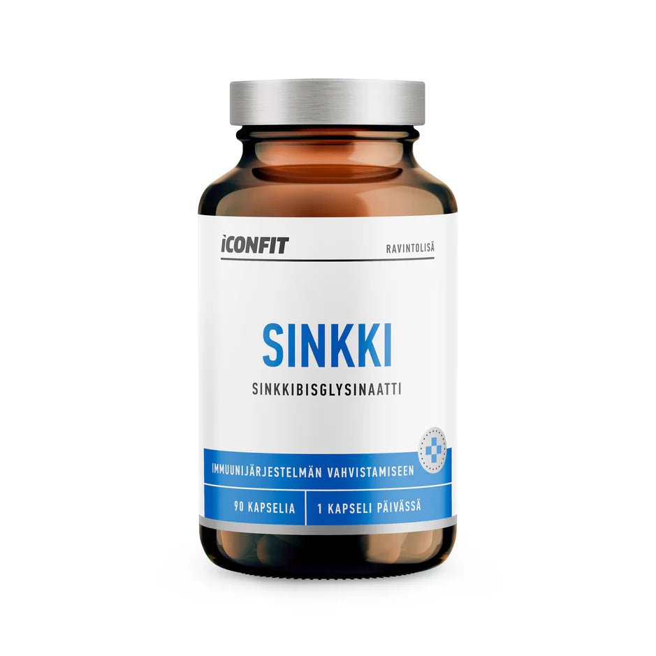 ICONFIT Sinkki (Bioaktiivinen sinkkidiglysinaatti), 25mg 90 kaps 90 kaps