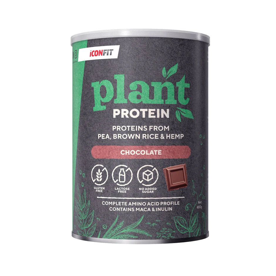 ICONFIT Plant Protein, Suklaa 480 g 480 g