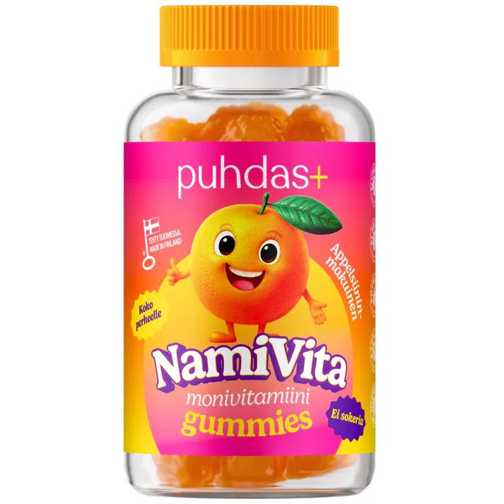 Puhdas+ PehmoVita monivitamiini Gummies 75 kpl