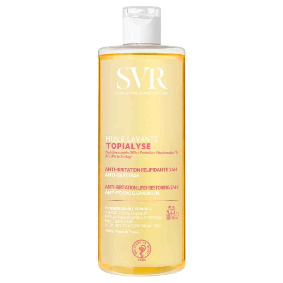 SVR Topialyse Huile Pesuöljy hajustettu 400 ml 400 ml