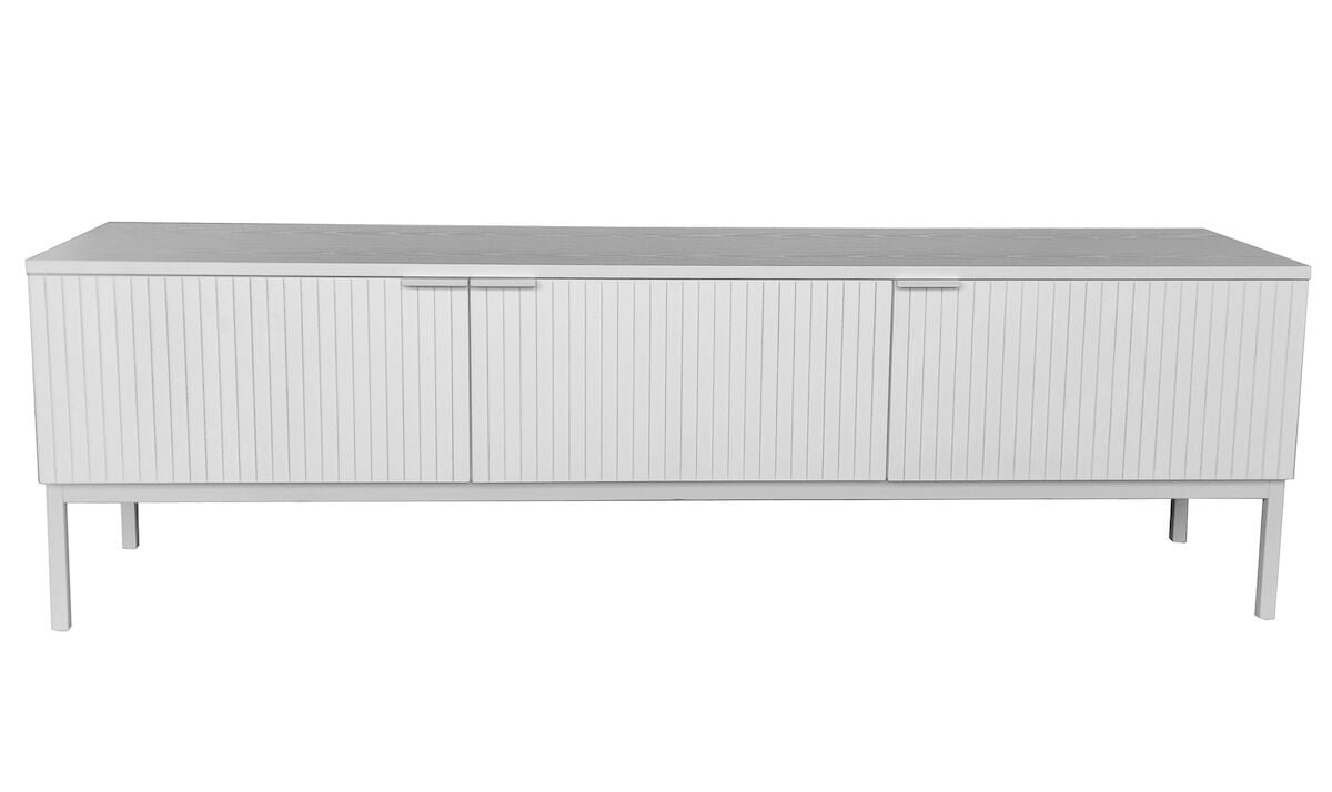 Siera tv-taso 160x40x48 cm valkoinen