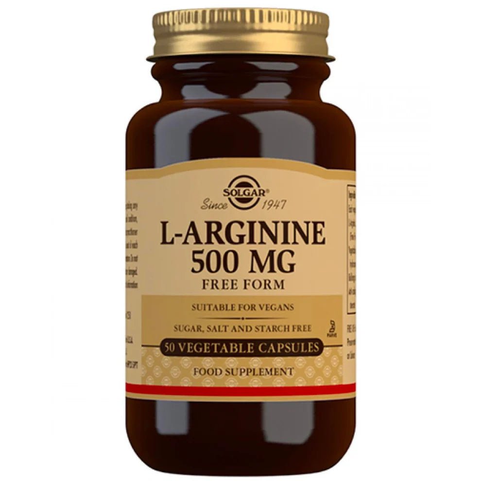 Solgar L-Arginiini 500 mg 50 kaps 50 kaps