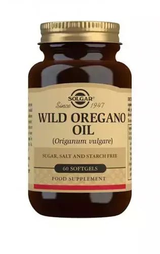 Solgar Oreganoöljy (Wild Oregano Oil) 60 softg 60 kaps