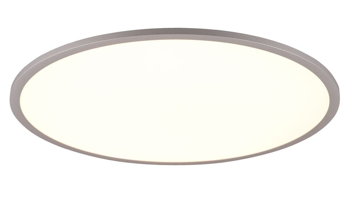 Trio Yuma LED katto-/seinävalaisin Ø60 cm harmaa/valkoinen RGB