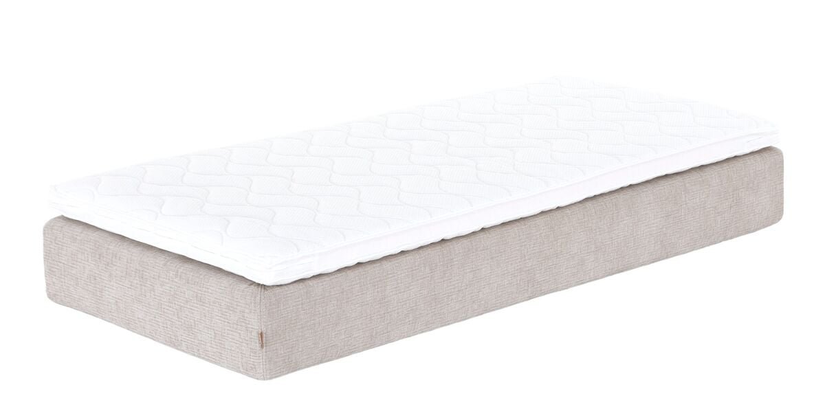 Unia Luxus joustinpatjapaketti 80x200 pocket L, Relax, hiekka Omega 08
