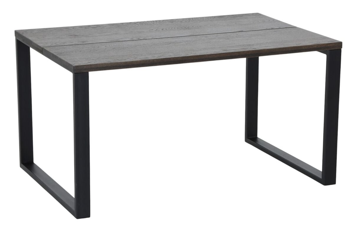 Manner tammi lankkupöytä 140x90 cm savutammi(väärä väri)/musta
