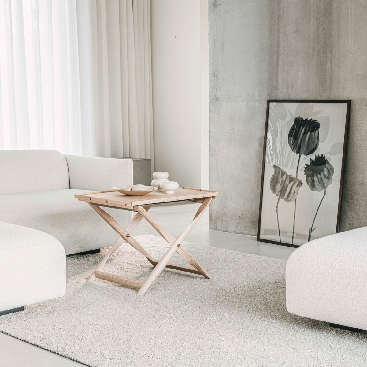 VM Carpet Viita matto 133x200 cm valkoinen