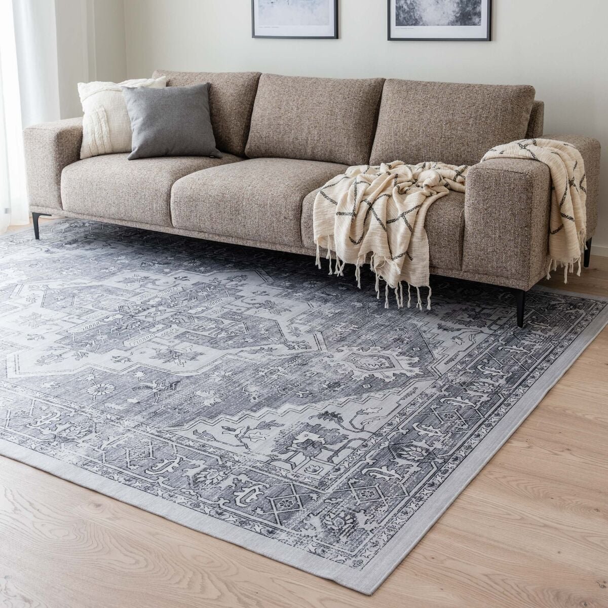 Vivano Kartano matto 160x230 cm harmaa