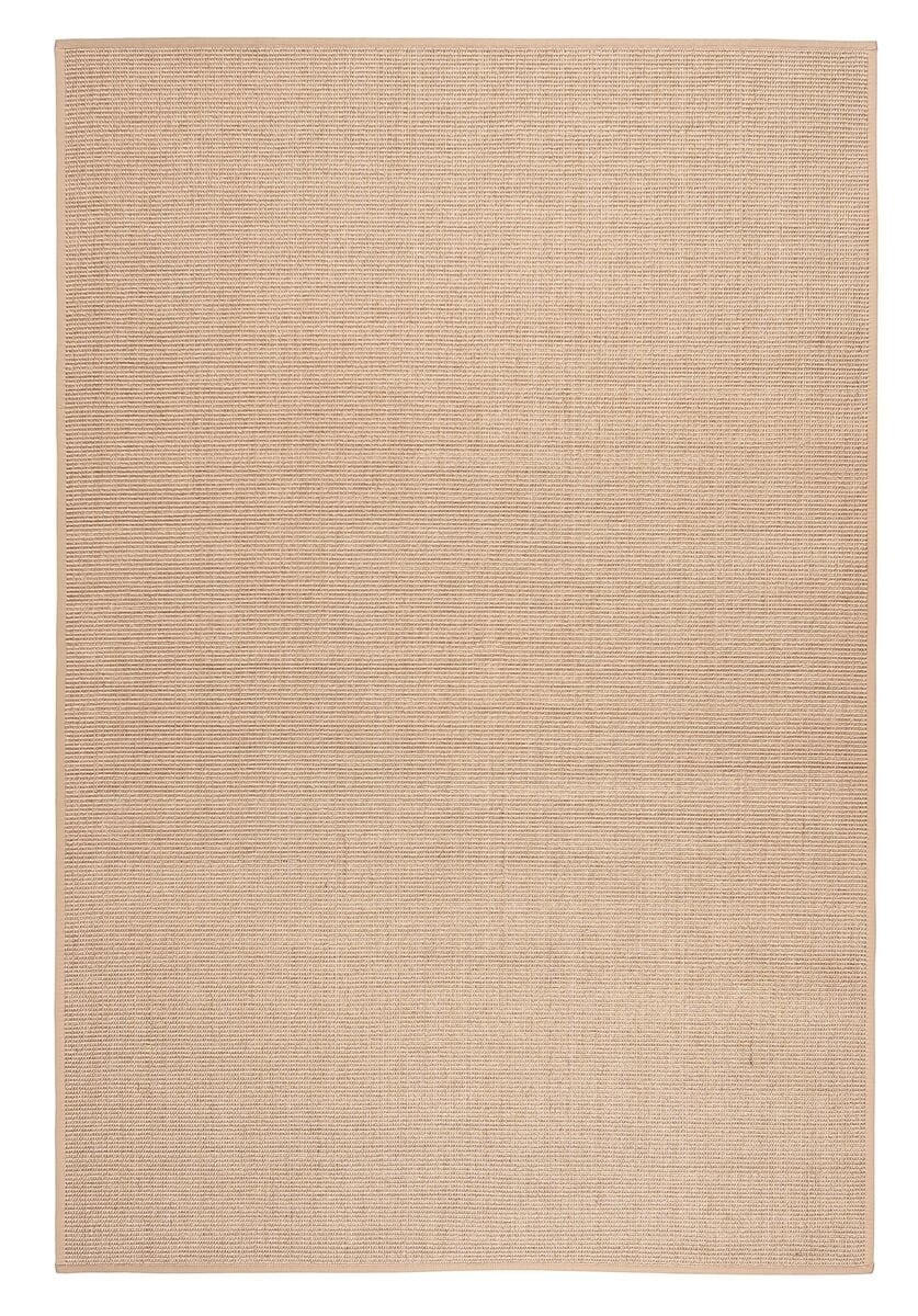 VM Carpet Sisal matto 133x200 cm beige, 70 mm kanttaus
