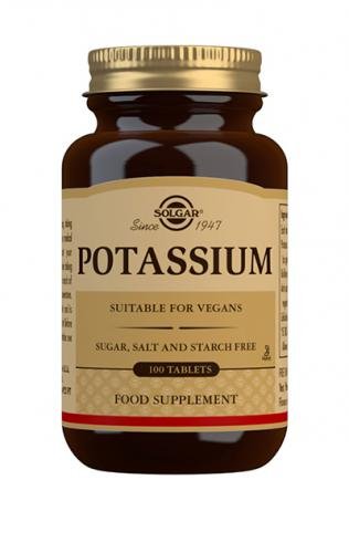 Solgar Kalium (glukonaatti) 100 tabl 100 tabl