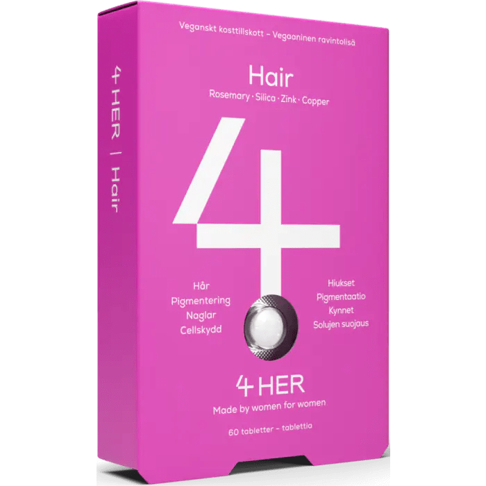 4Her Hair Ravintolisä 60 kpl