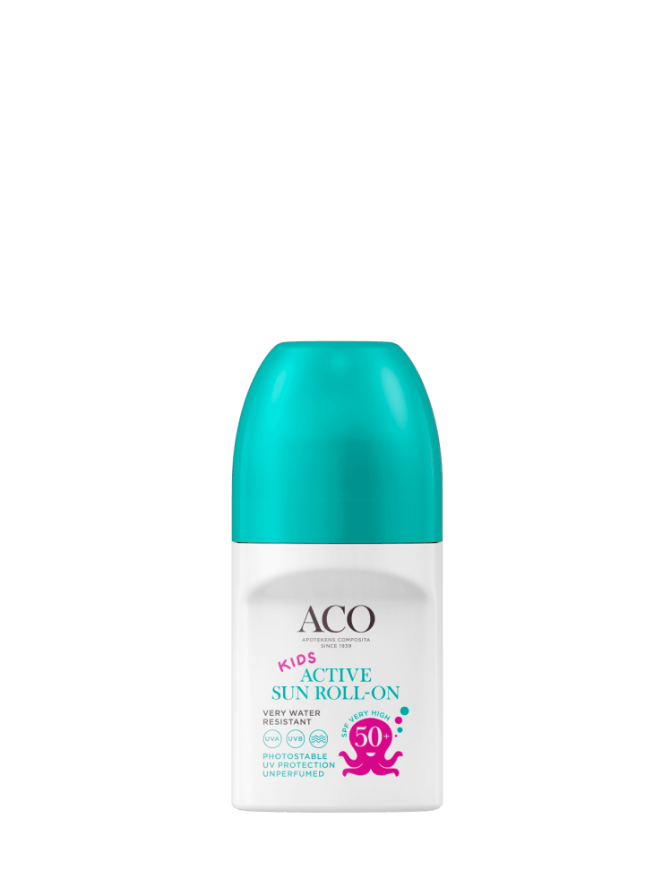 Aco Sun Kids Active Roll-On Hajusteeton 50 ml