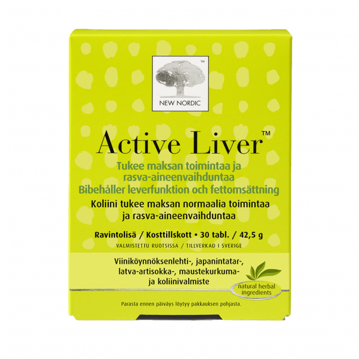 New Nordic Active Liver 30 tabl