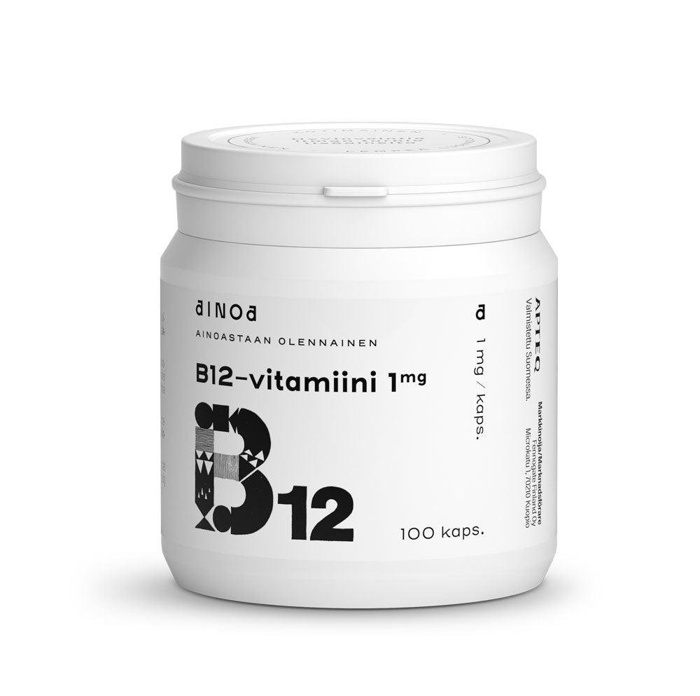 Ainoa B12-Vitamiini 1mg 100 kaps