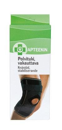 Apteekki Polvituki Vakauttava XXL, Musta 1 kpl