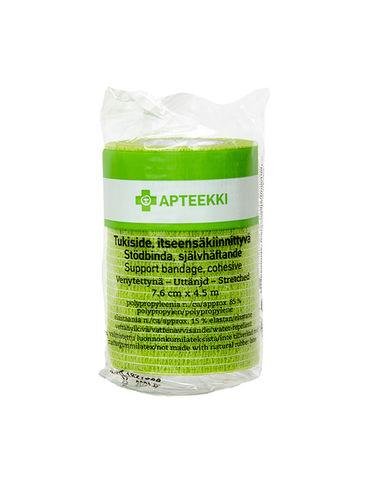 Apteekki Tukiside Itseensäkiinnittyvä Vihreä 7,6 cm X 4,5 M 1 kpl