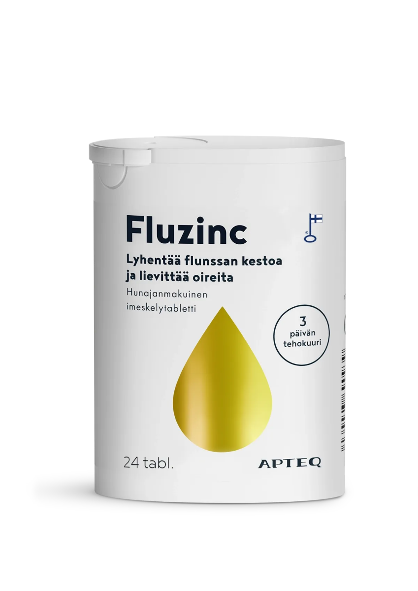 Apteq Fluzinc Hunaja, Imeskelytabletti tabl