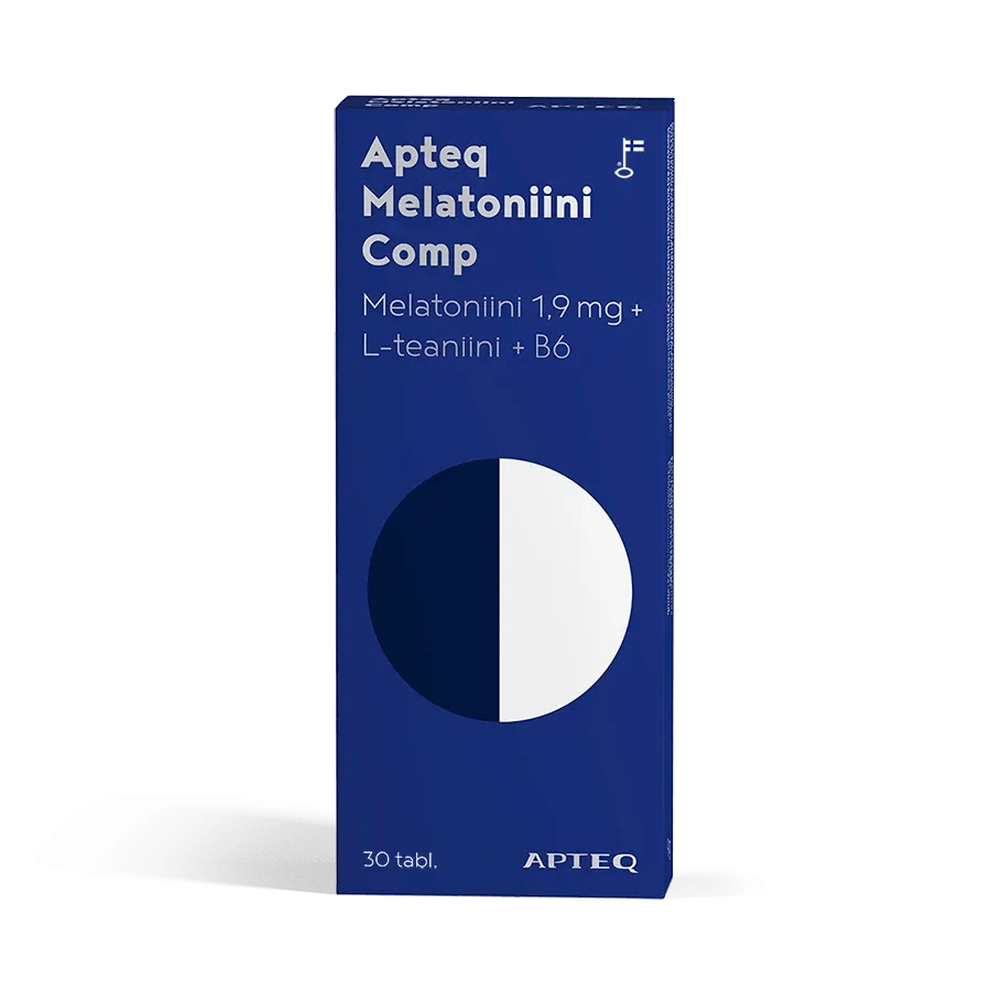 Apteq Melatoniini Comp 1,9 mg tabl